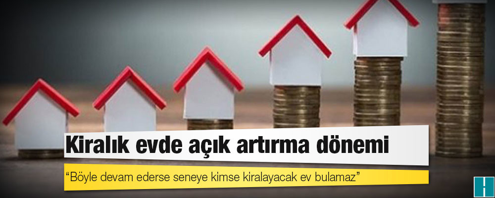 Kiralık evde açık artırma dönemi