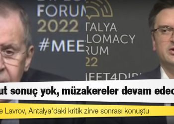 Kuleba ve Lavrov, Antalya'daki kritik zirve sonrası konuştu: Somut sonuç yok, müzakereler devam edecek