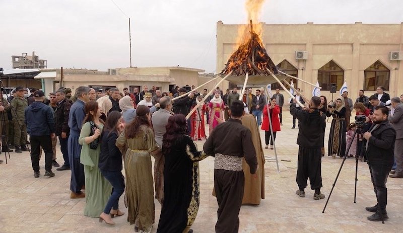 Kuzey ve Doğu Suriye'de Newroz kutlamaları: Kürt halkı galip gelecek