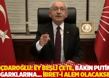 Kılı&ccedil;daroğlu: Ey Beşli &Ccedil;ete, bakın Putin'in oligarklarına... İbret-i alem olacaksınız