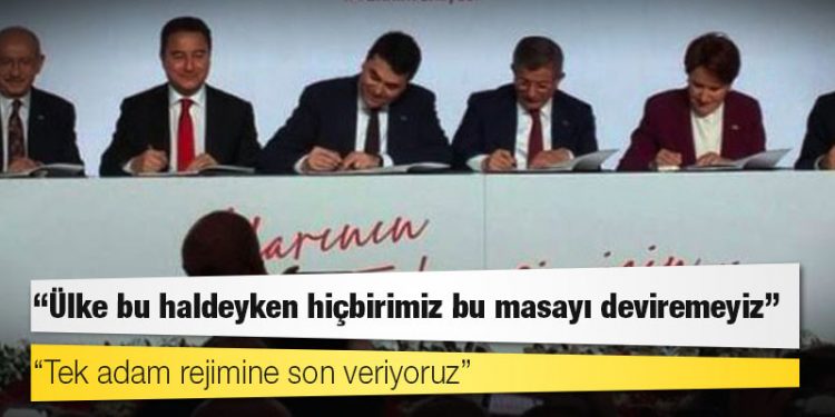 Kılıçdaroğlu: Ülke bu haldeyken hiçbirimiz bu masayı deviremeyiz