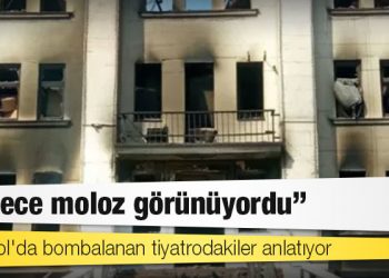 Mariupol'da bombalanan tiyatrodakiler anlatıyor: 'Sadece moloz görünüyordu'