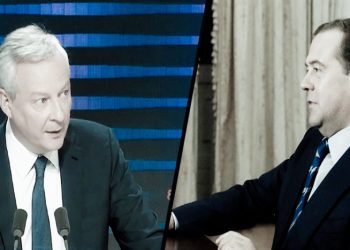 Medvedev Fransız bakanı tehdit etti, Bakan Le Maire geri adım attı