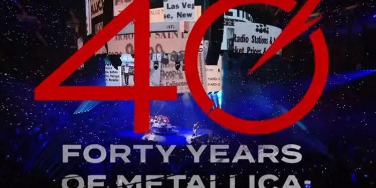 Metallica’dan 40'ıncı yıl özel konser filmi geliyor