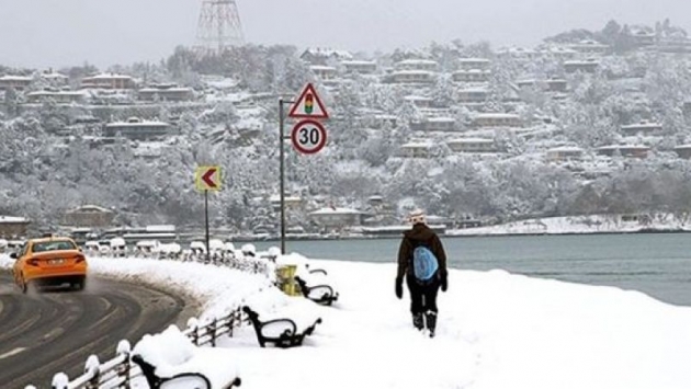 Meteoroloji’den uyarı: İstanbul’a kar sağanakları geliyor