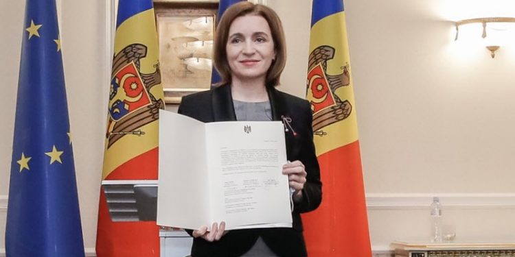 Moldova'dan AB'ye üyelik başvurusu