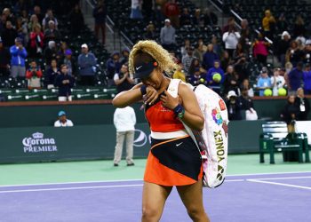 Naomi Osaka, Indian Wells turnuvasına gözyaşlarıyla veda etti