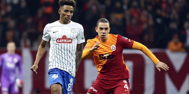 Nef Stadyumu'nda Gedson Fernandes'e tepki