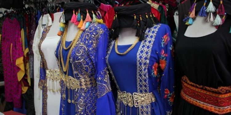 Newroz öncesi yöresel kıyafetlere yoğun ilgi