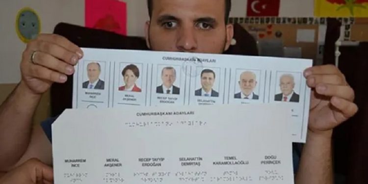 Oy pusulalarında yeni düzenleme: Görme engelliler için uygun şablon geliyor