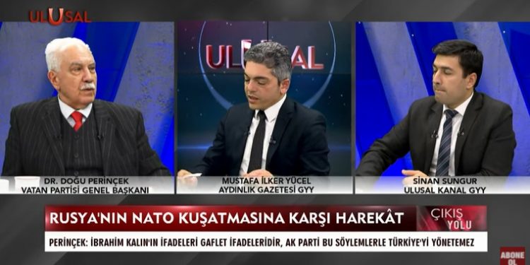 Perinçek’ten Erdoğan yorumu: ‘Bir ayağı iskelede bir ayağı kayıkta, kayık ağır ağır ilerliyor, o zaman denize düşersiniz…’