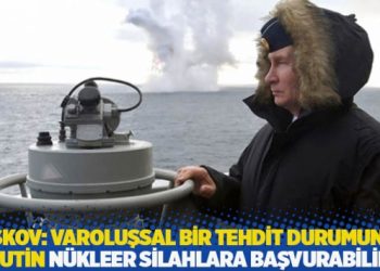 Peskov: Varoluşsal bir tehdit durumunda Putin n&uuml;kleer silahlara başvurabilir