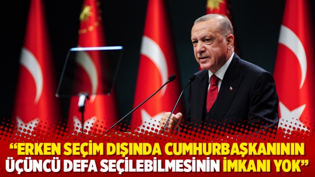 Prof. Dr. Özbudun: Erken seçim dışında cumhurbaşkanının üçüncü defa seçilebilmesinin imkanı yok