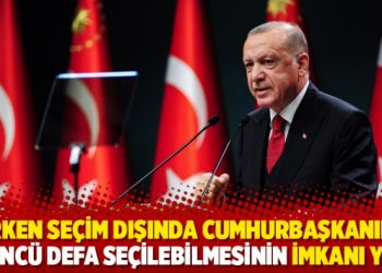 Prof. Dr. &Ouml;zbudun: Erken se&ccedil;im dışında cumhurbaşkanının &uuml;&ccedil;&uuml;nc&uuml; defa se&ccedil;ilebilmesinin imkanı yok