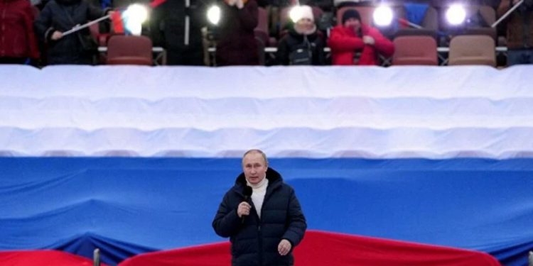 Putin, Ukrayna savaşının başlamasından bu yana ilk kez halkın karşısına çıktı