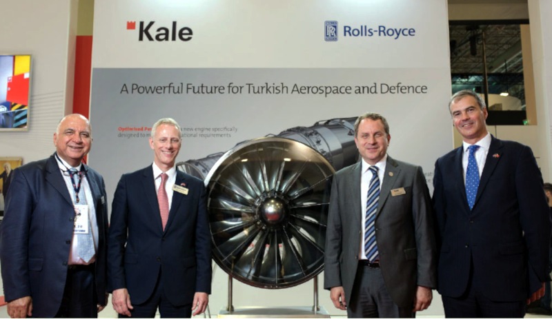 Rolls-Royce ve Kale Grubu yerli savaş uçağına motor üretecek