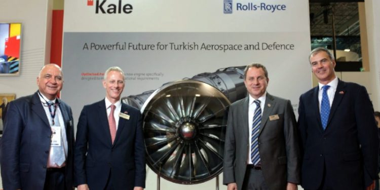 Rolls-Royce ve Kale Grubu yerli savaş uçağına motor üretecek