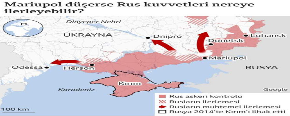 Rus yetkili Kırım-Mariupol-Donbas koridoru planını ortaya koydu