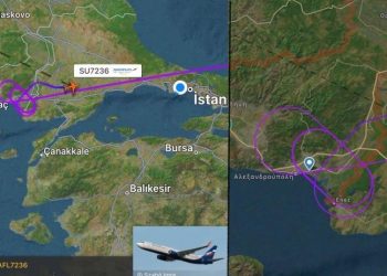 Rusya uçağı Türkiye hava sahasından geçti, Yunanistan'da engele takılıp döndü
