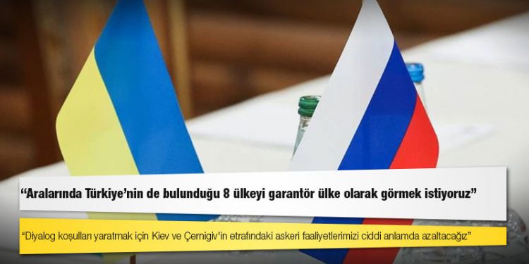 Rusya ve Ukrayna heyetlerinin İstanbul görüşmesi ardından peş peşe açıklamalar: "Talepleri Putin'e ileteceğiz"