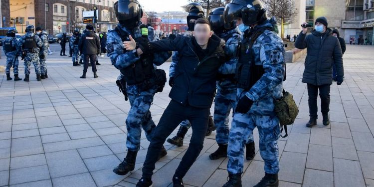 Rusya’da protestolarda çok sayıda kişi gözaltına alındı
