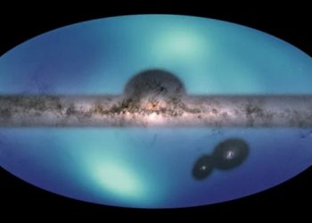 Samanyolu’nun yörüngesinde dönen karanlık madde haritalandırıldı