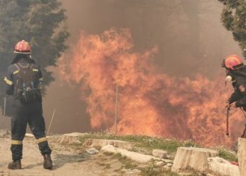 Sisam Adası'nda orman yangını; Saatlerdir kontrol altına alınamıyor