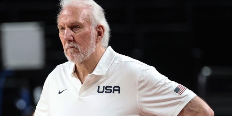 Spurs'ün başantrenörü Popovich NBA rekorunu egale etti