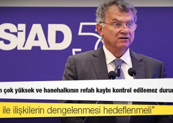 TÜSİAD Başkanı Kaslowski: Enflasyon çok yüksek ve hanehalkının refah kaybı kontrol edilemez durumda
