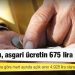 Türk-İş: Açlık sınırı, asgari ücretin 675 lira üzerinde