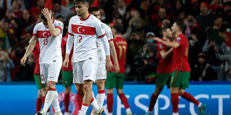Türkiye, Dünya Kupası umutlarını Portekiz'de kaybetti