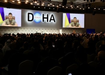 Ukrayna Devlet Başkanı Zelenski, Doha Forumu'na bağlandı: Rusya'ya enerjinin bir silah olmadığı gösterilmelidir
