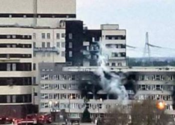 Ukrayna Dışişleri Bakanlığı: Zaporijya nükleer santralindeki yangında çok sayıda kişi öldü ve yaralandı