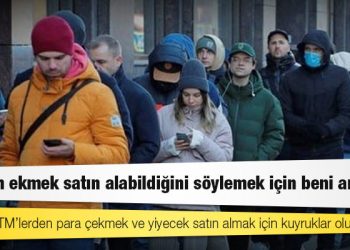 Ukraynalı gazeteci: Annem ekmek satın alabildiğini söylemek için beni aradı