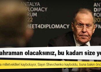 Ukraynalı gazetecinin sorusu Lavrov'u kızdırdı: Bir kahraman olacaksınız, bu kadarı size yeter
