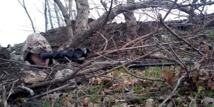 Ukraynalı keskin nişancı Olena: İnsanlar çok öfkeli ve düşmanı çıplak elleriyle yok etmeye hazırlar