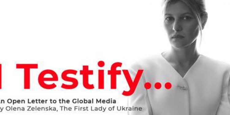 Ukrayna'nın 'First Lady'si Olena Zelenska dünyaya yazdığı mektupta hayatını kaybeden çocukları andı