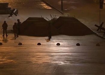 Ukrayna'nın başkenti Kiev'de yeniden patlama sesleri