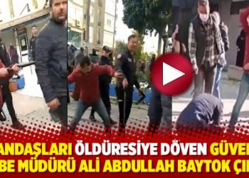 Vatandaşları &ouml;ld&uuml;resiye d&ouml;ven G&uuml;venlik Şube M&uuml;d&uuml;r&uuml; Ali Abdullah Baytok &ccedil;ıktı