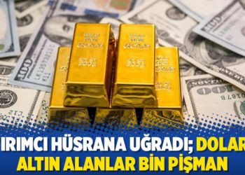 Yatırımcı h&uuml;srana uğradı; Dolar ve altın alanlar bin pişman