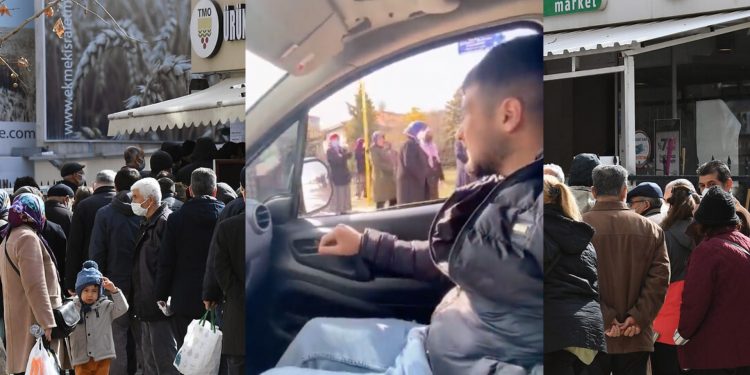 Yağ kuyruğundaki vatandaşlara ‘Dombra’ dinletti