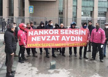 Yemeksepeti işçilerinden Nevzat Aydın hakkında suç duyurusu