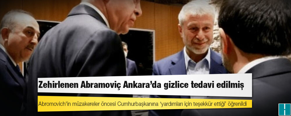 Zehirlenen Abramoviç Ankara’da gizlice tedavi edilmiş