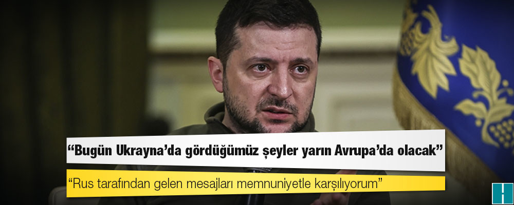 Zelenskiy, Rus ordusunun 'eşi benzeri görülmemiş' kayıplar yaşadığını söyledi