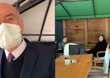 Üsküdar'da kafe sahibinden çifte 'fazla yakınlaşmayın' uyarısı