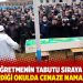 İhraç öğretmenin tabutu sıraya kondu! Ders verdiği okulda cenaze namazı kılındı