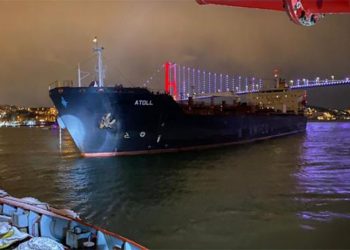 İstanbul Boğazı’nda gemi arızası