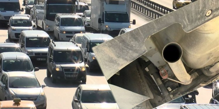 İstanbul trafiğinde seyreden araçların yüzde 40'ı dizel motorlu: Maske takın