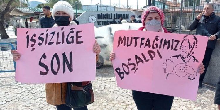 İzmir'de 'Geçinemiyoruz' diyen halk sokağa indi