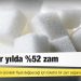Şekere bir yılda %52 zam: "Şekerden mamul bütün ürünlerin fiyatı değişeceği için tüketici bir zam sağanağı ile karşılaşacak"
